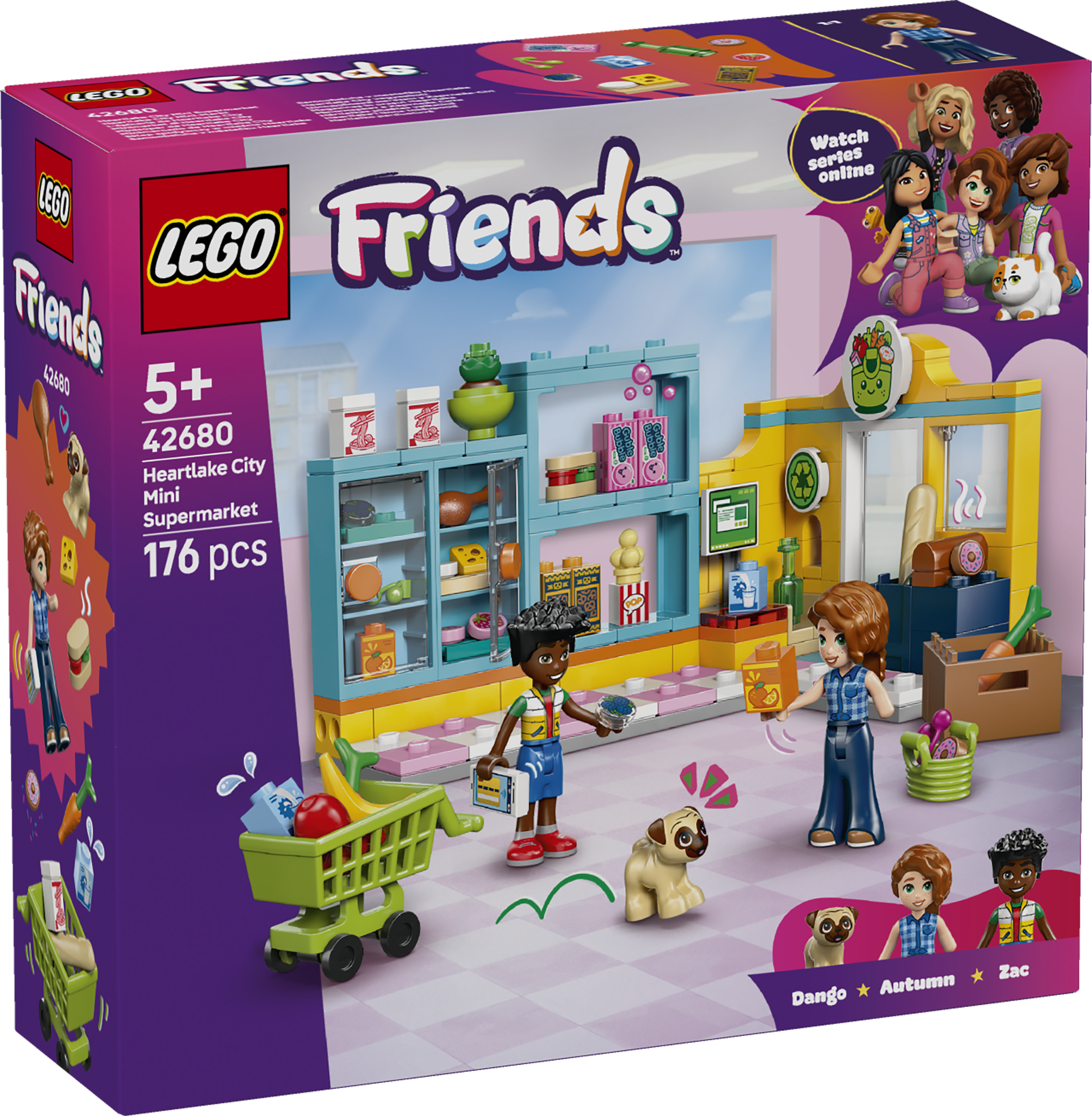 LEGO® Friends Heartlake Citys närbutik Lekset 42680