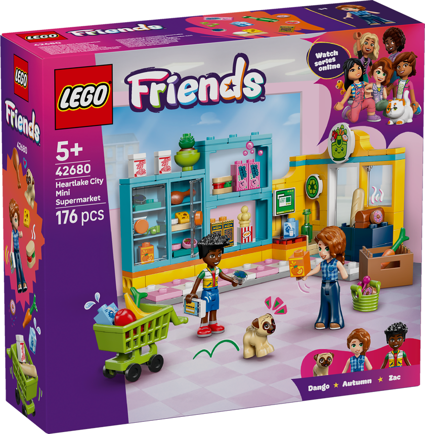 LEGO® Friends Heartlake Citys närbutik Lekset 42680