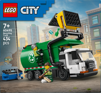 LEGO® City Återvinningsbil – Leksaksbil för barn 60495