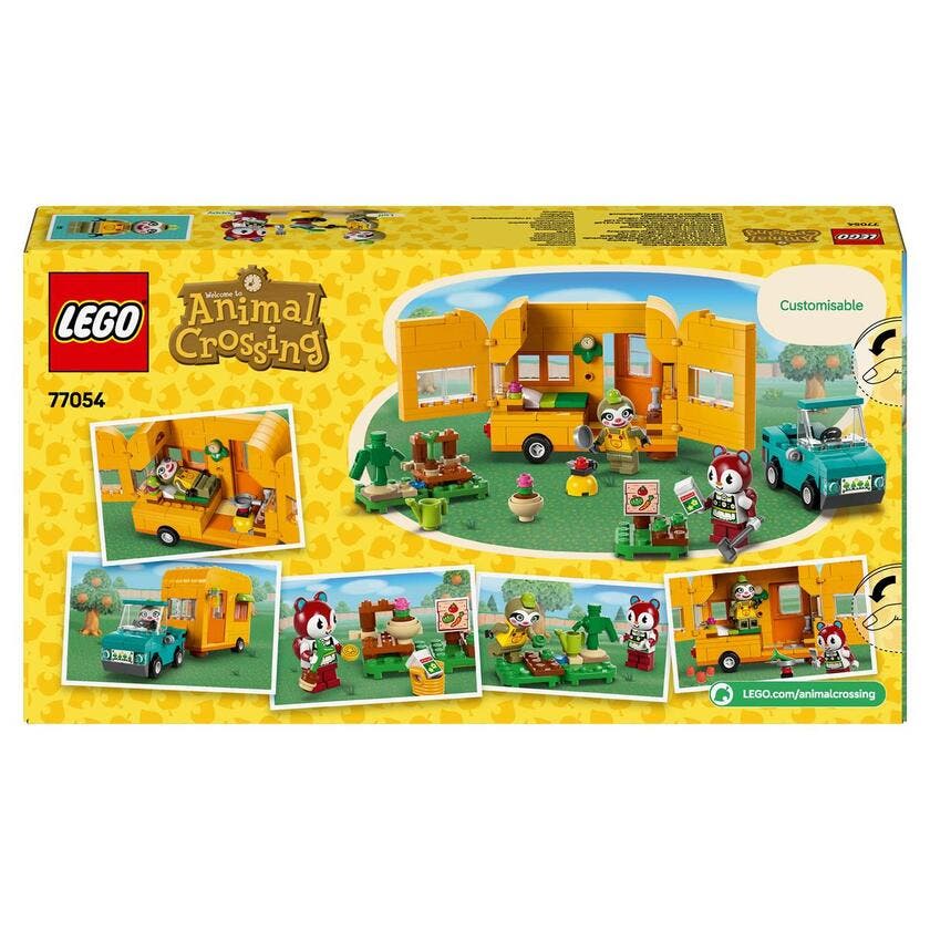 LEGO Animal Crossing 77054, Leif med husvagn och trädgårdsbutik