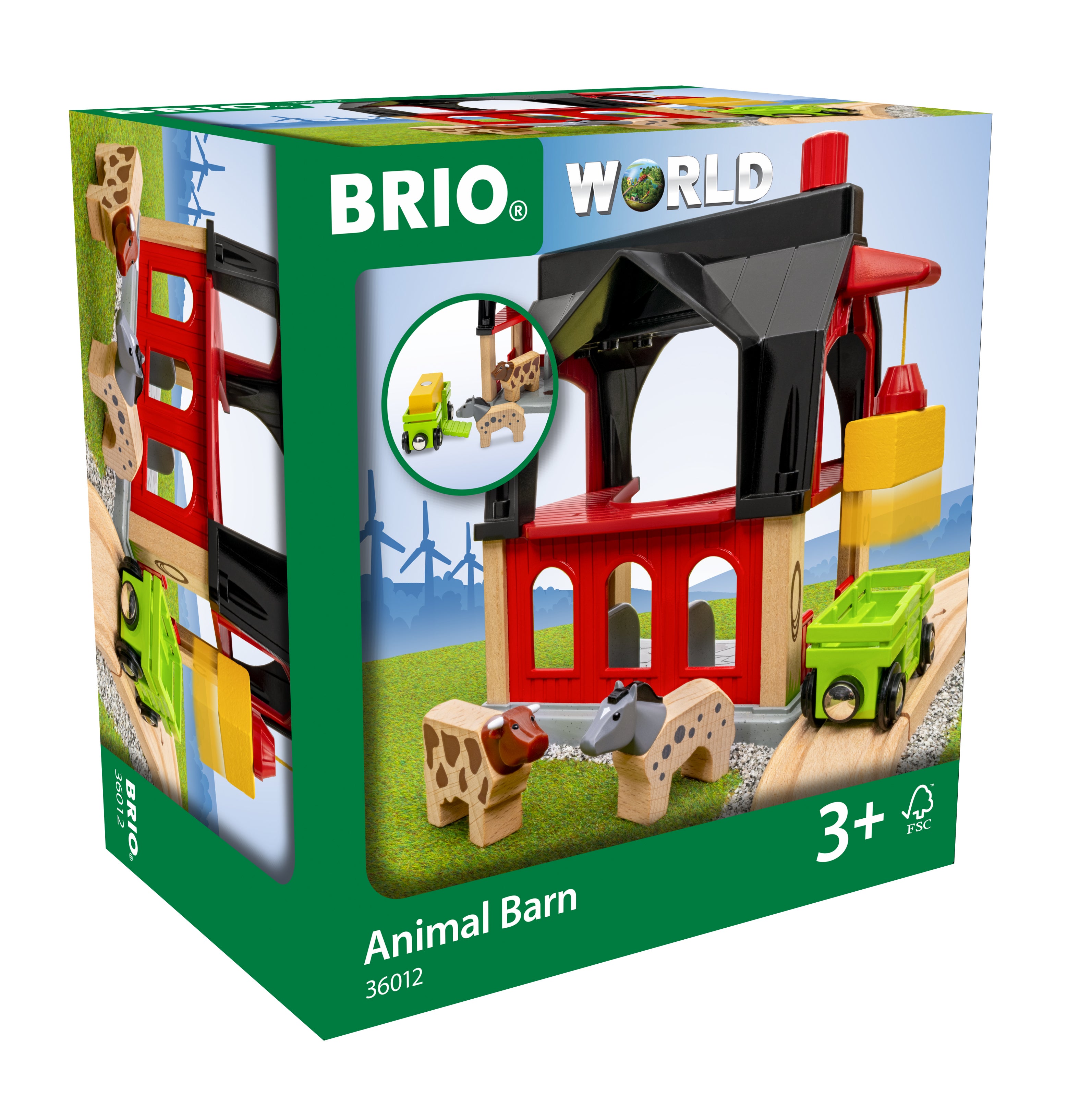 BRIO Tåg, Animal Barn