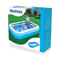 Bestway, Familjepool 2 ring 262x175x51 cm 778 liter