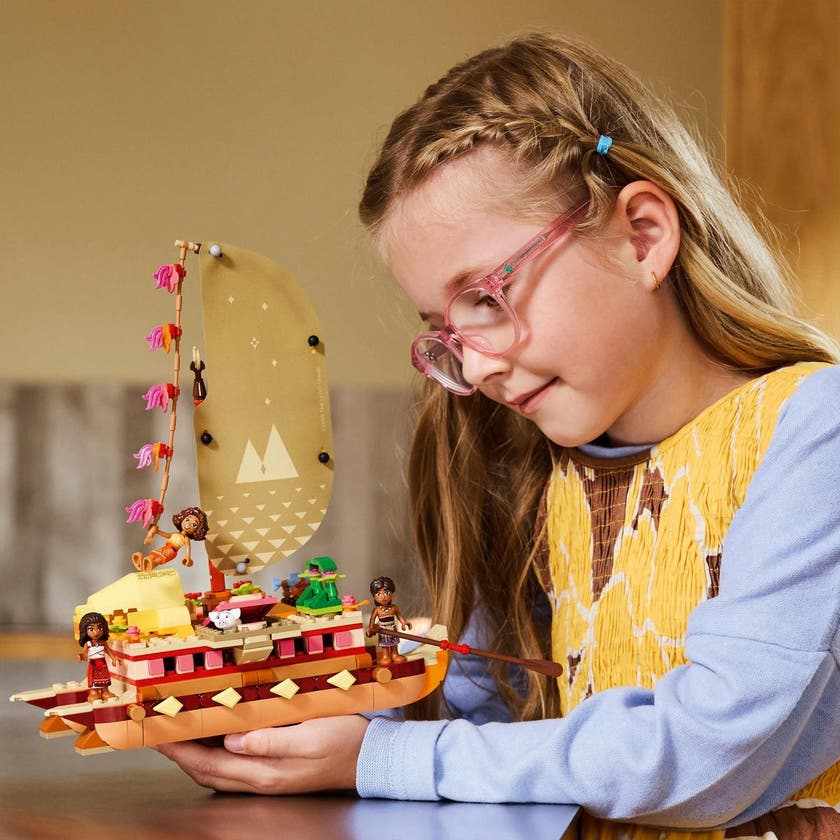LEGO Disney Princess 43270, Vaianas äventyrskanot