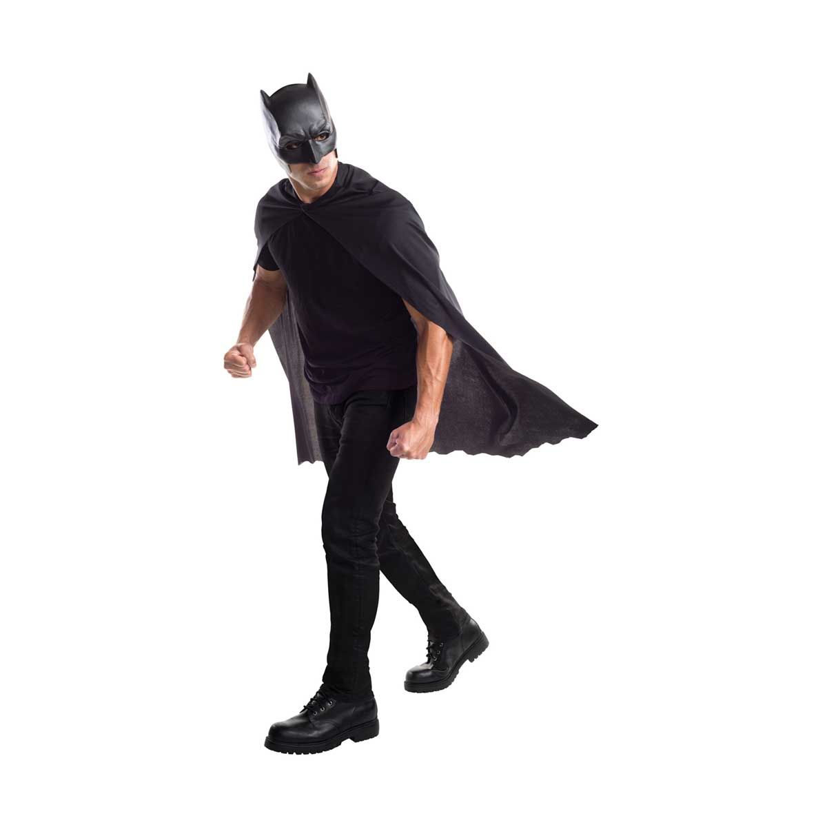 Halloween, Batman Cape Och Mask Vuxen
