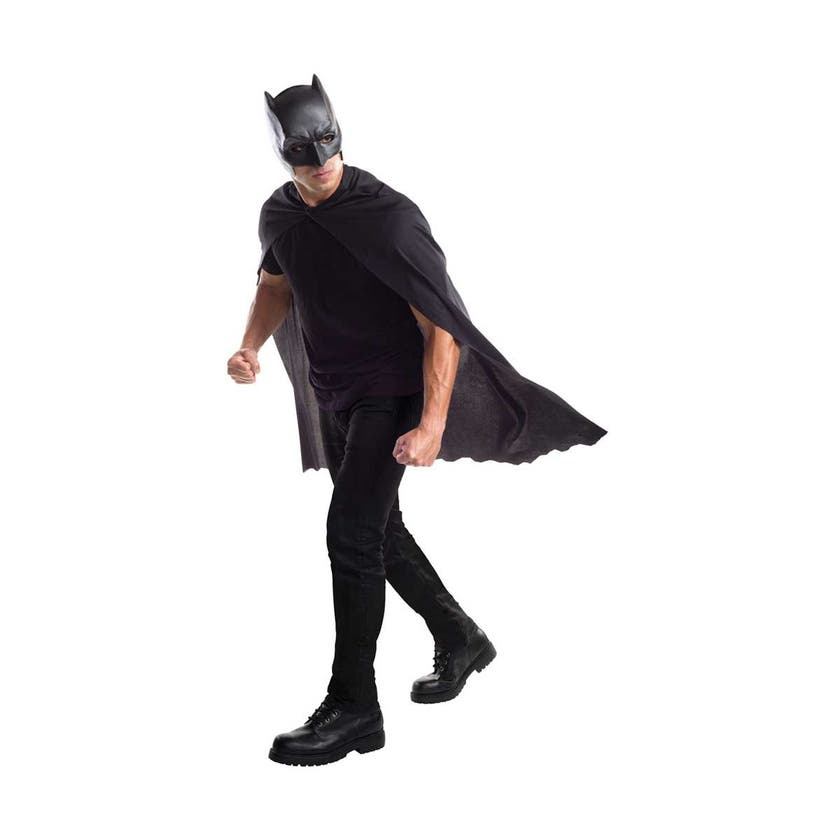 Halloween, Batman Cape Och Mask Vuxen