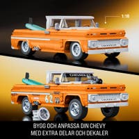 Mattel Brick Shop Hot Wheels Custom '62 Chevy Pickup byggset