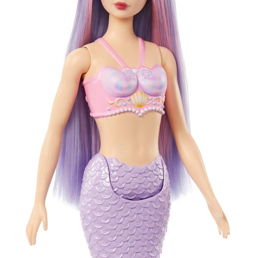 Barbie Core Mermaid 4 - Lila Hår