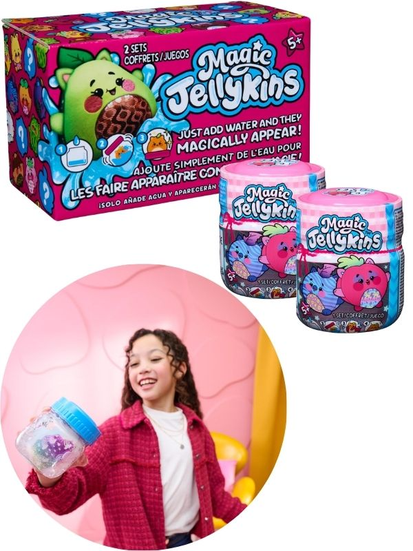 Magic Jellykins – överraskningsleksak som växer i vatten 2-pack