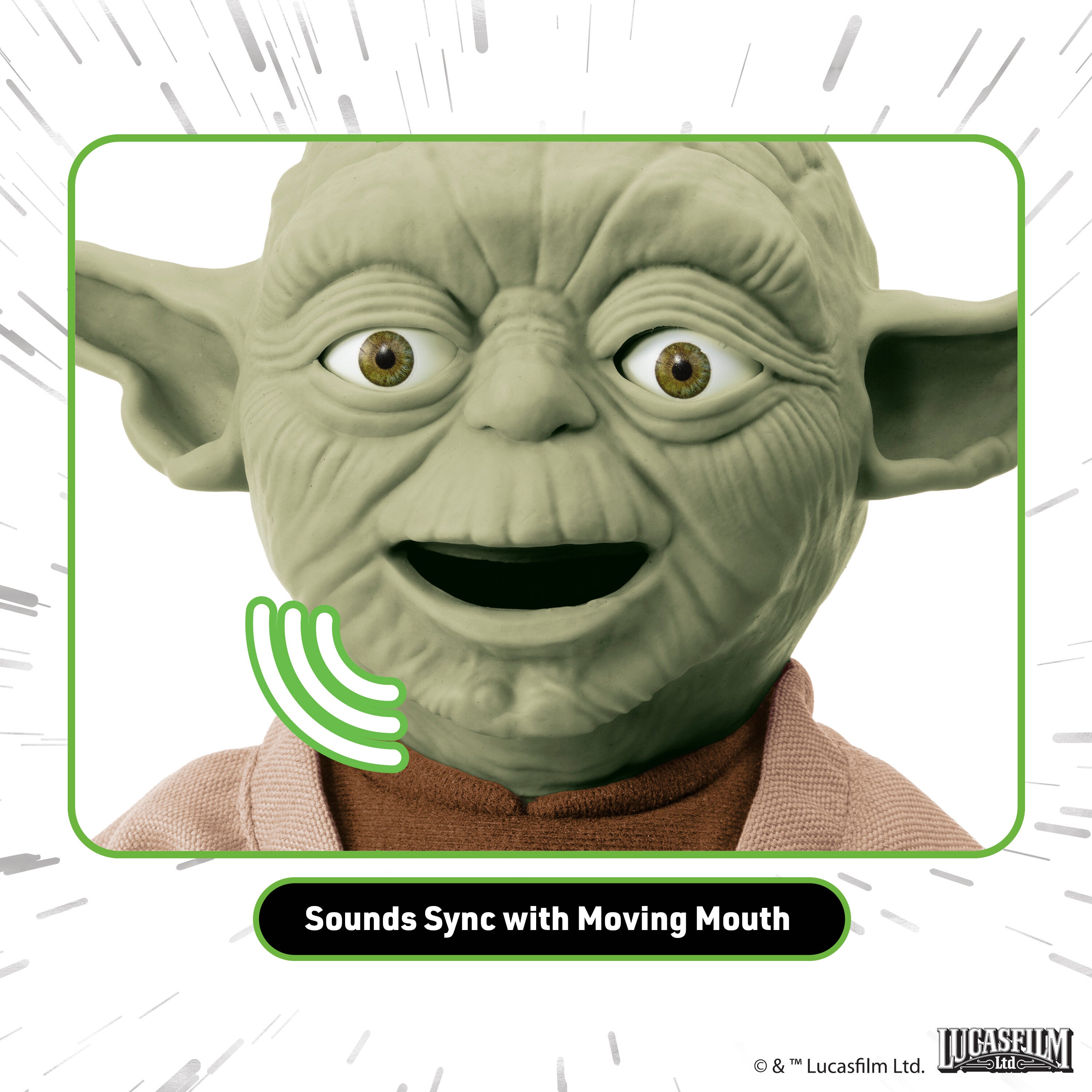 Star Wars Real FX Yoda Puppetronic