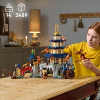 LEGO Ninjago 71814, Turneringens tempelstad