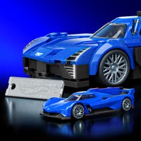 Mattel Brick Shop Cadillac Project GTP Hypercar 1:32
