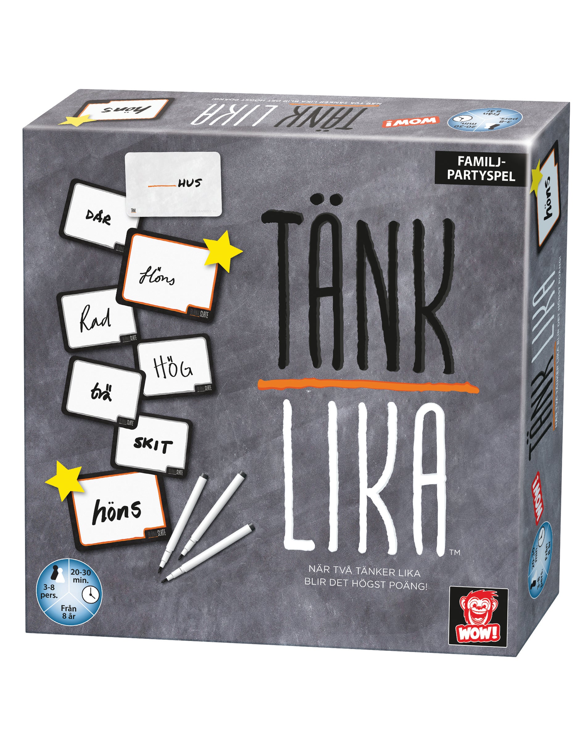 WOW Spel - Tänk Lika SE