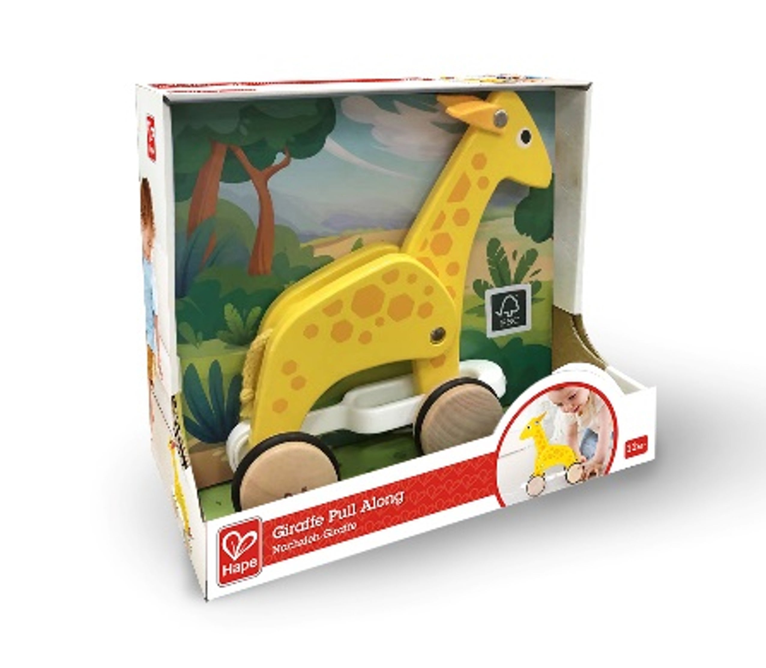 Hape Giraff dragsleksak