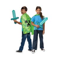 Disguise Minecraft Role Play Sword & Cape Set
