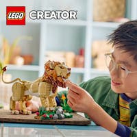LEGO® Creator 3-i-1 Vilda djur: Majestätiskt lejon Leksak 31386