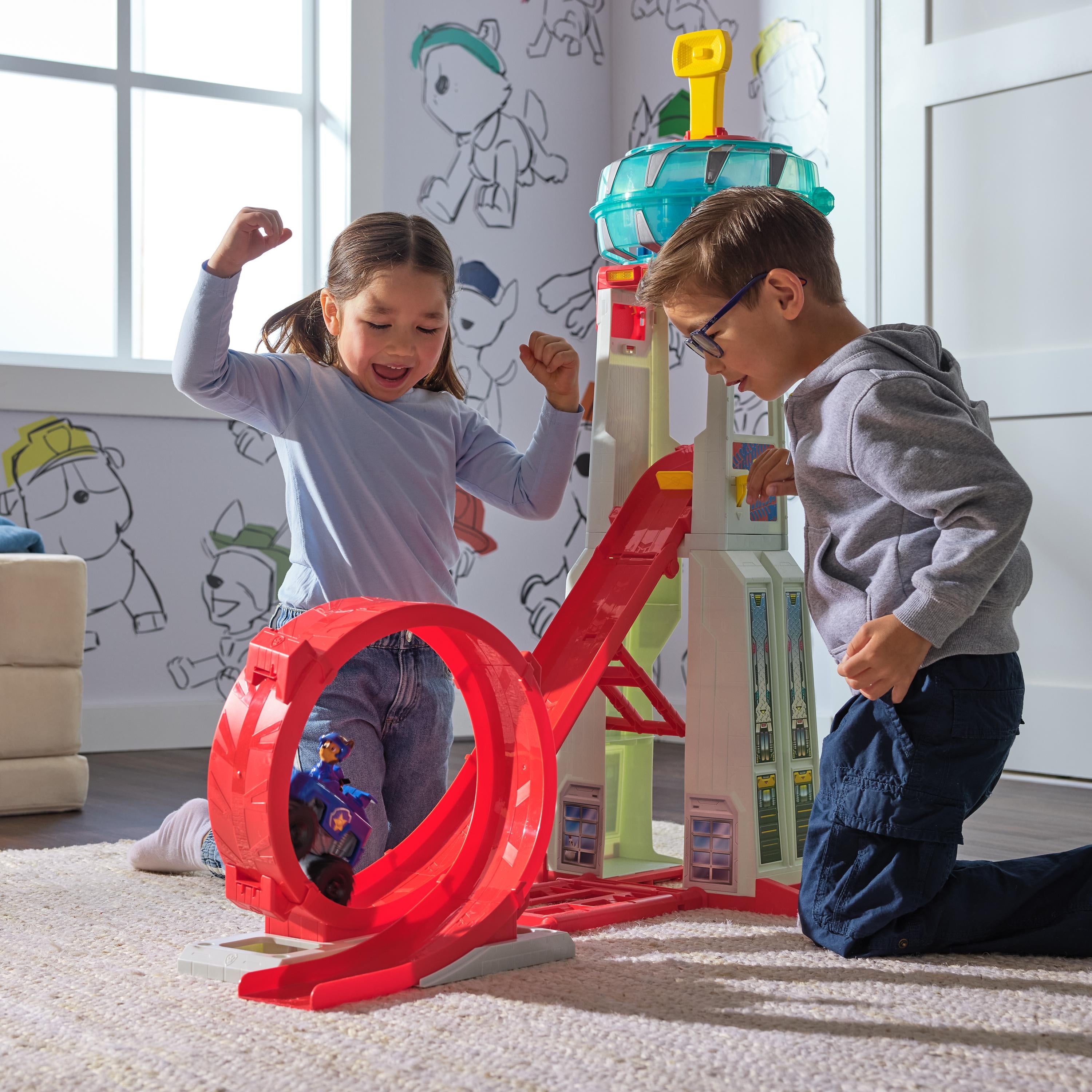 Paw Patrol, Rescue Wheels Super Loop Hq Tower