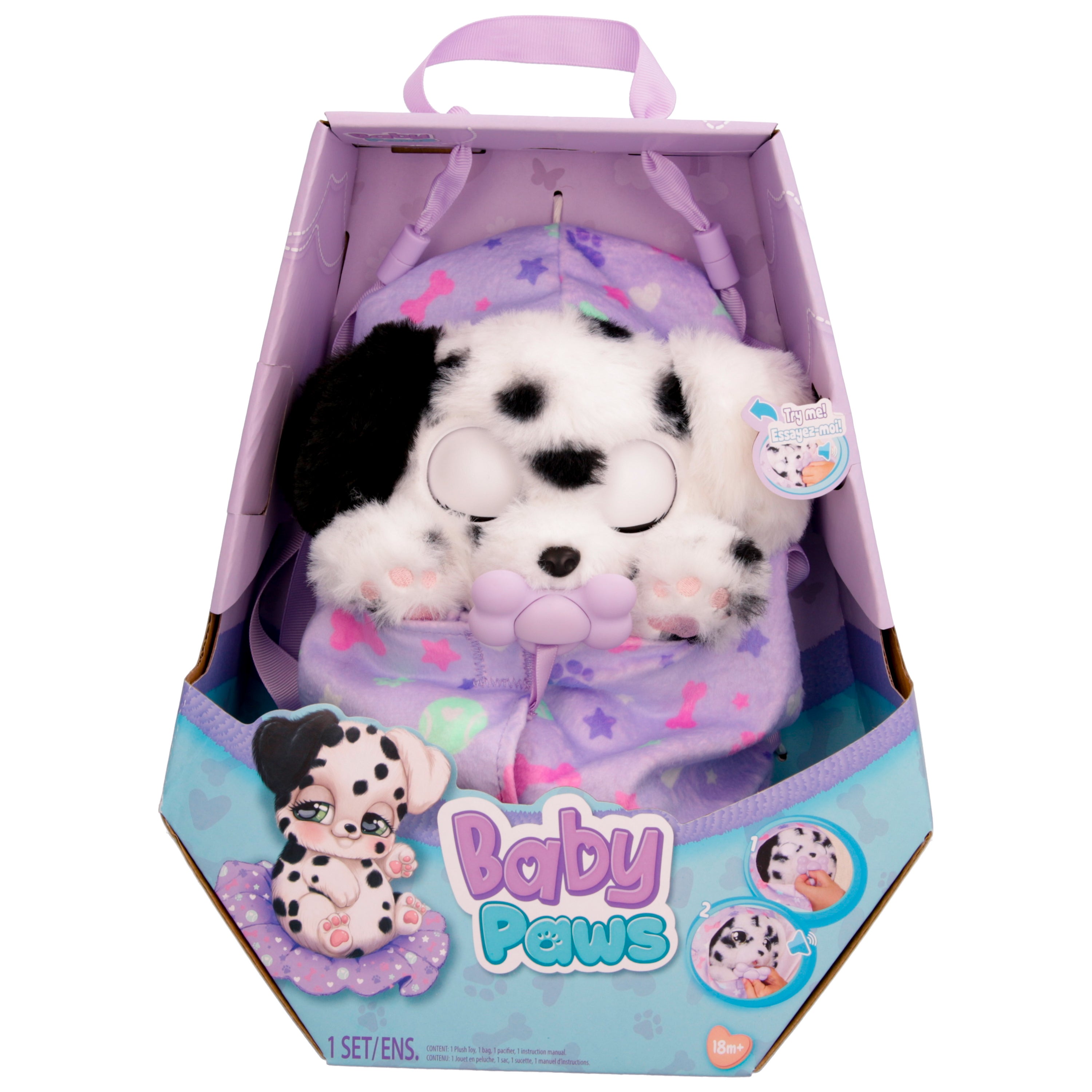 Baby Paws Spotty Dalmatian - Interaktiv Gosedjur