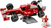 LEGO® Icons Ferrari F2004 & Michael Schumacher Modellbil 11375