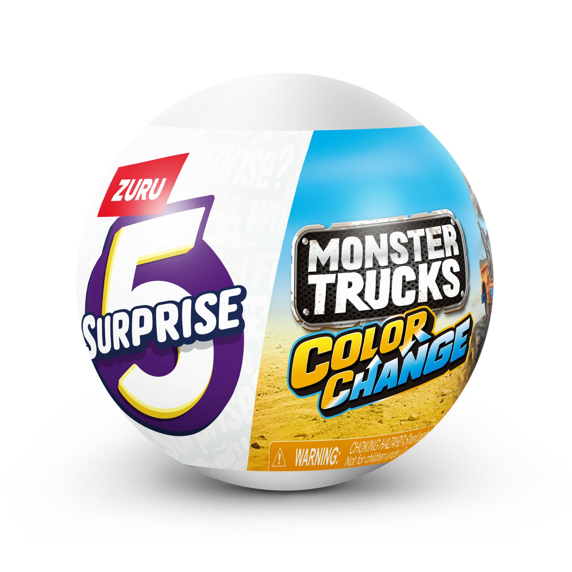5 Surprise Monster Trucks Color Change – ZURU