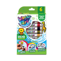 Water Art 6 Markers Safari