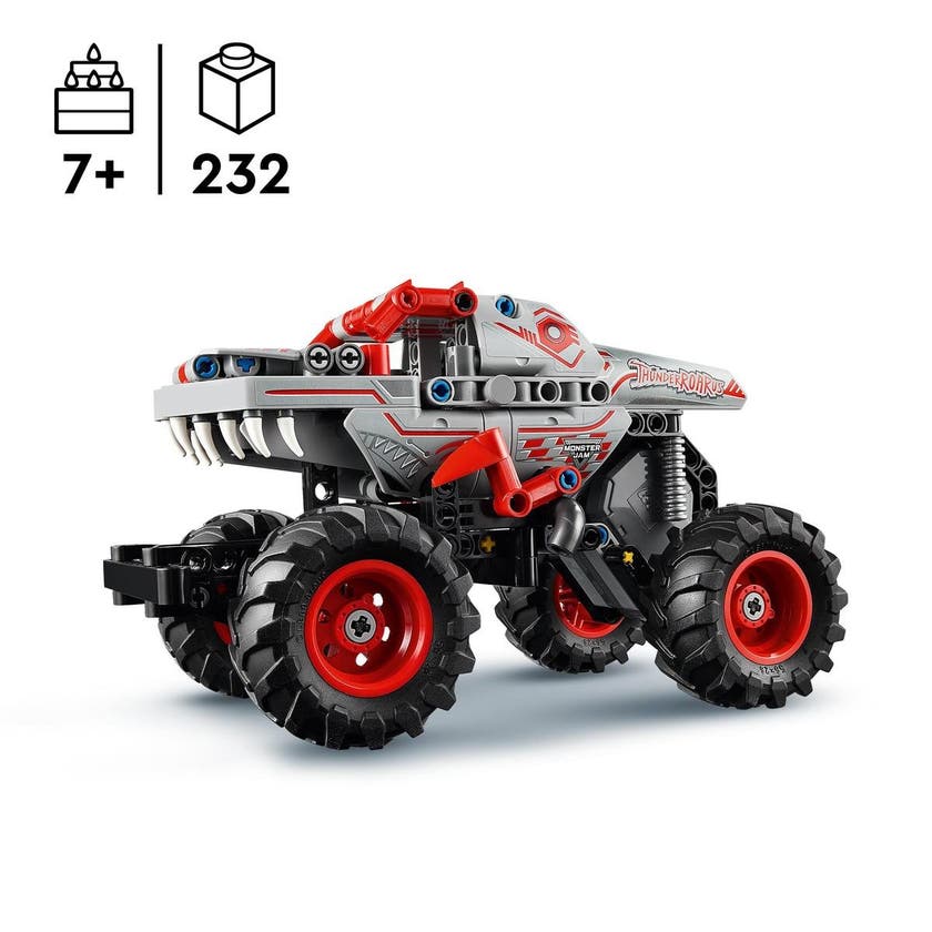LEGO Technic 42200, Monster Jam™ ThunderROARus™ med pull-back