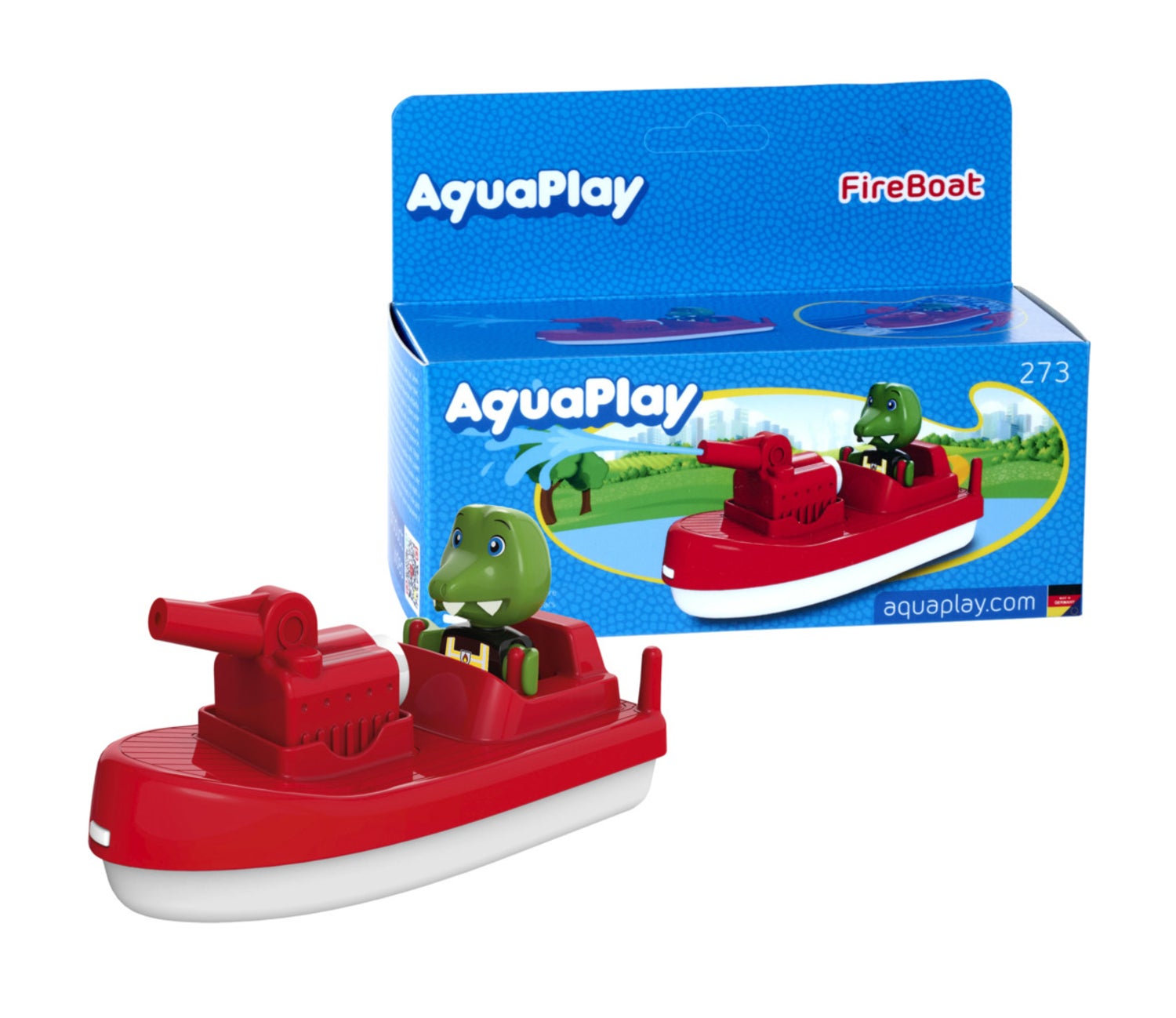 AquaPlay Brandbåt med Figur