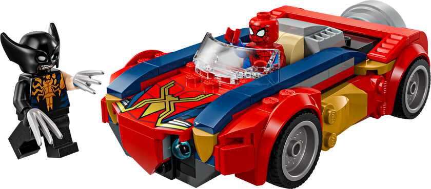 LEGO® | Marvel Spider-Mans bil mot venomifierad Wolverine 76336
