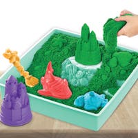 Kinetic Sand, Sandbox Set – grön