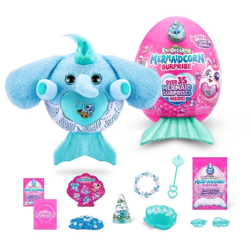 Rainbocorns, Mermaidcorn Surprise Series 1 Plush Medium