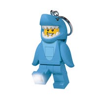 LEGO ICONIC, SHARK SUIT GUY Key chain w/LED light