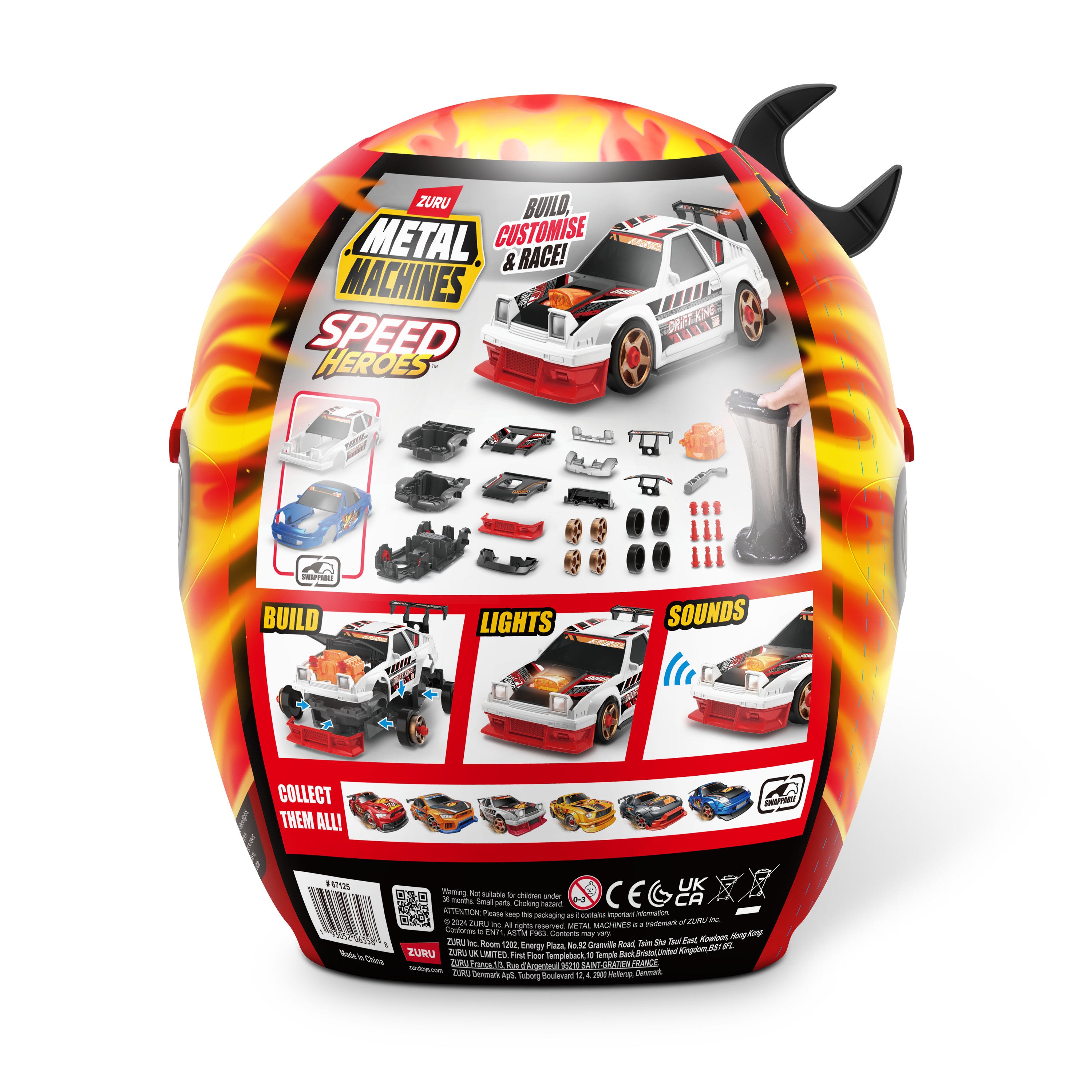 Speed Hero Helmet Playset