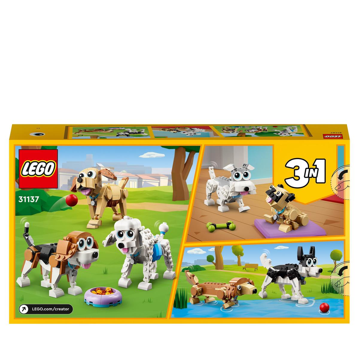 LEGO Creator 31137, Gulliga hundar