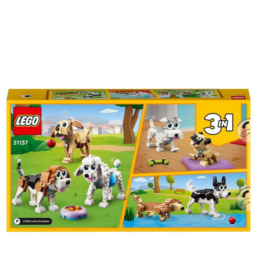 LEGO Creator 31137, Gulliga hundar
