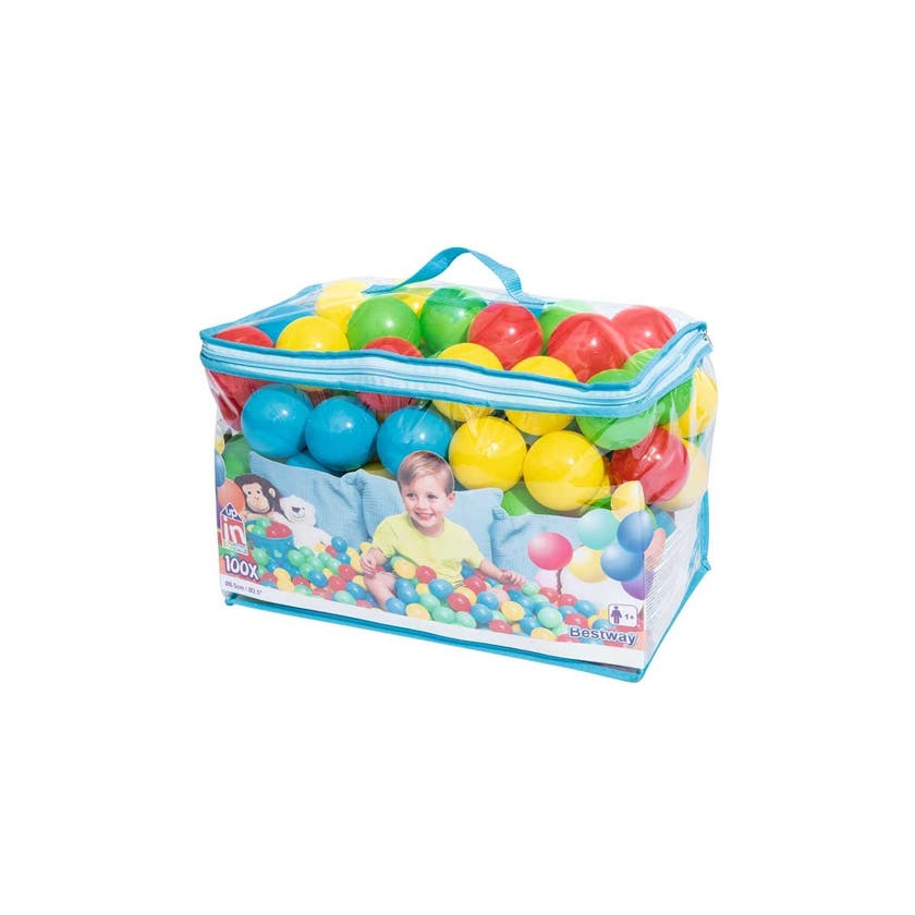 Bestway, Bollar 100 pack till pool/bollhav