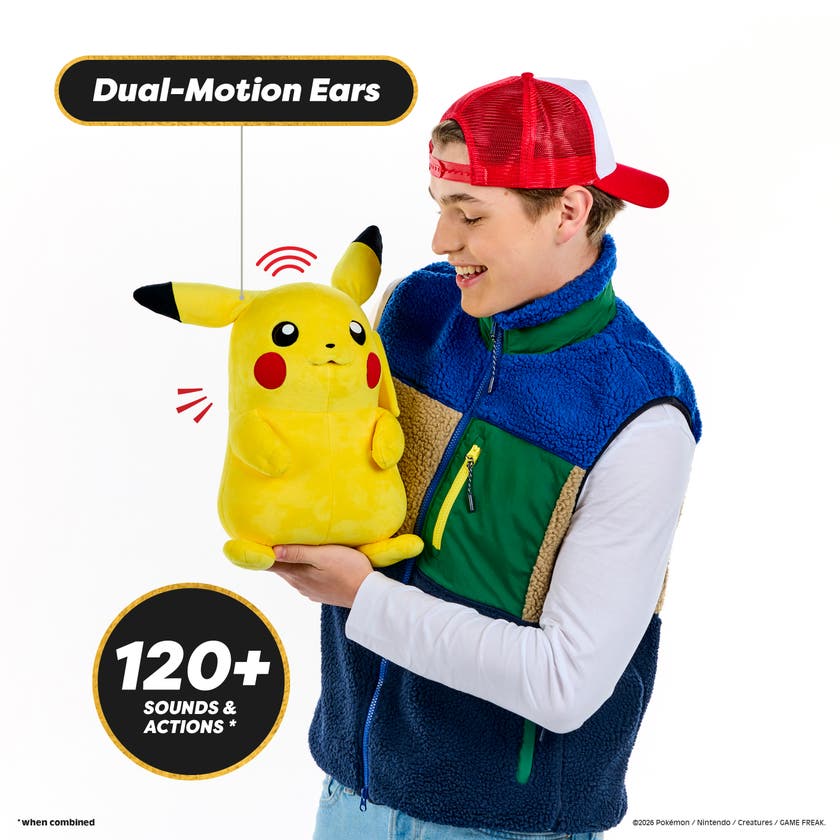 Puppetronic Real FX Pokemon Pikachu 50 cm