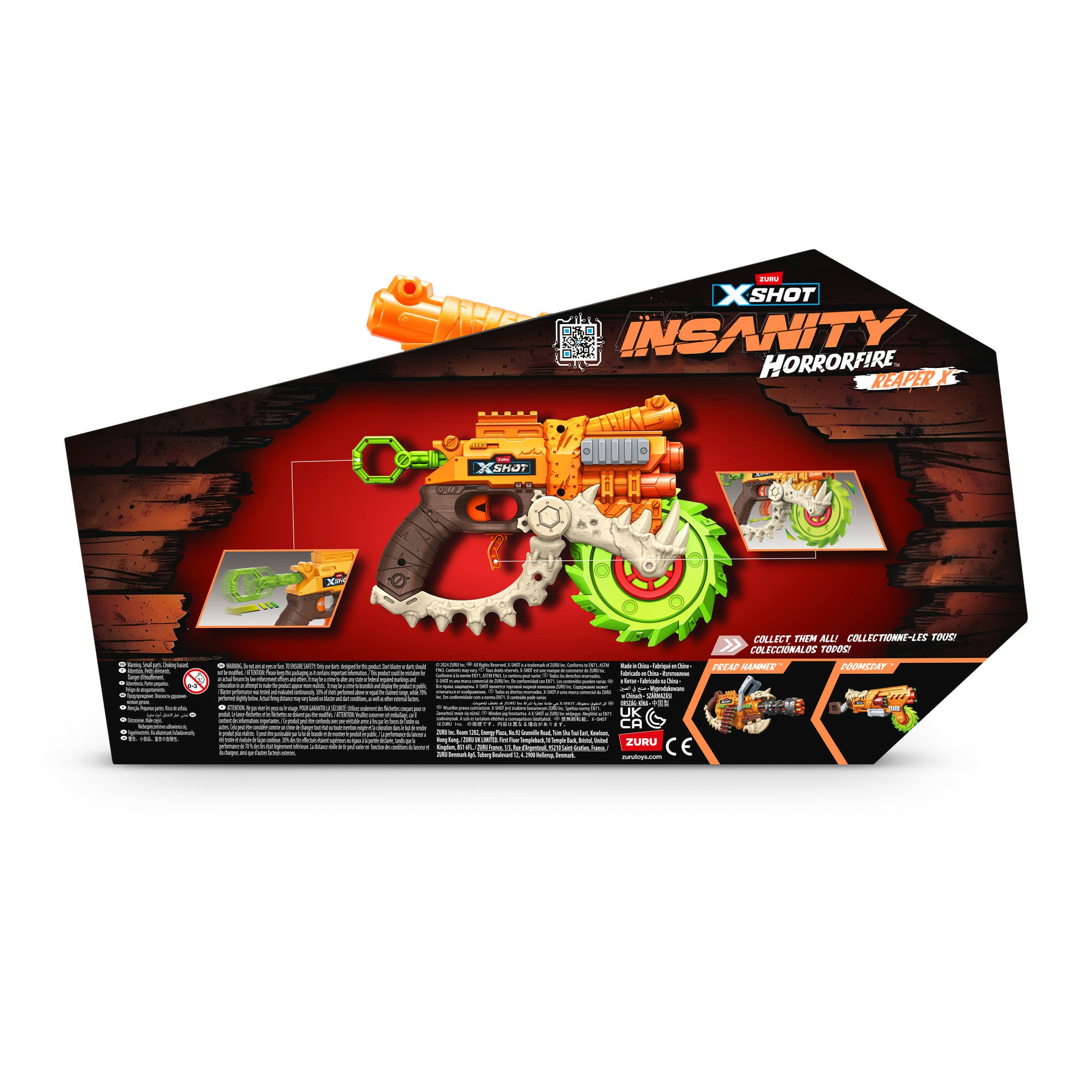 XSHOT Insanity HorrorFire Reaper X Blaster