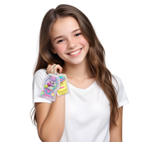 Puffy Pouches refillkit – gör 4 klämvänliga squishys