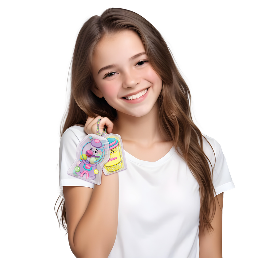 Puffy Pouches refillkit – gör 4 klämvänliga squishys