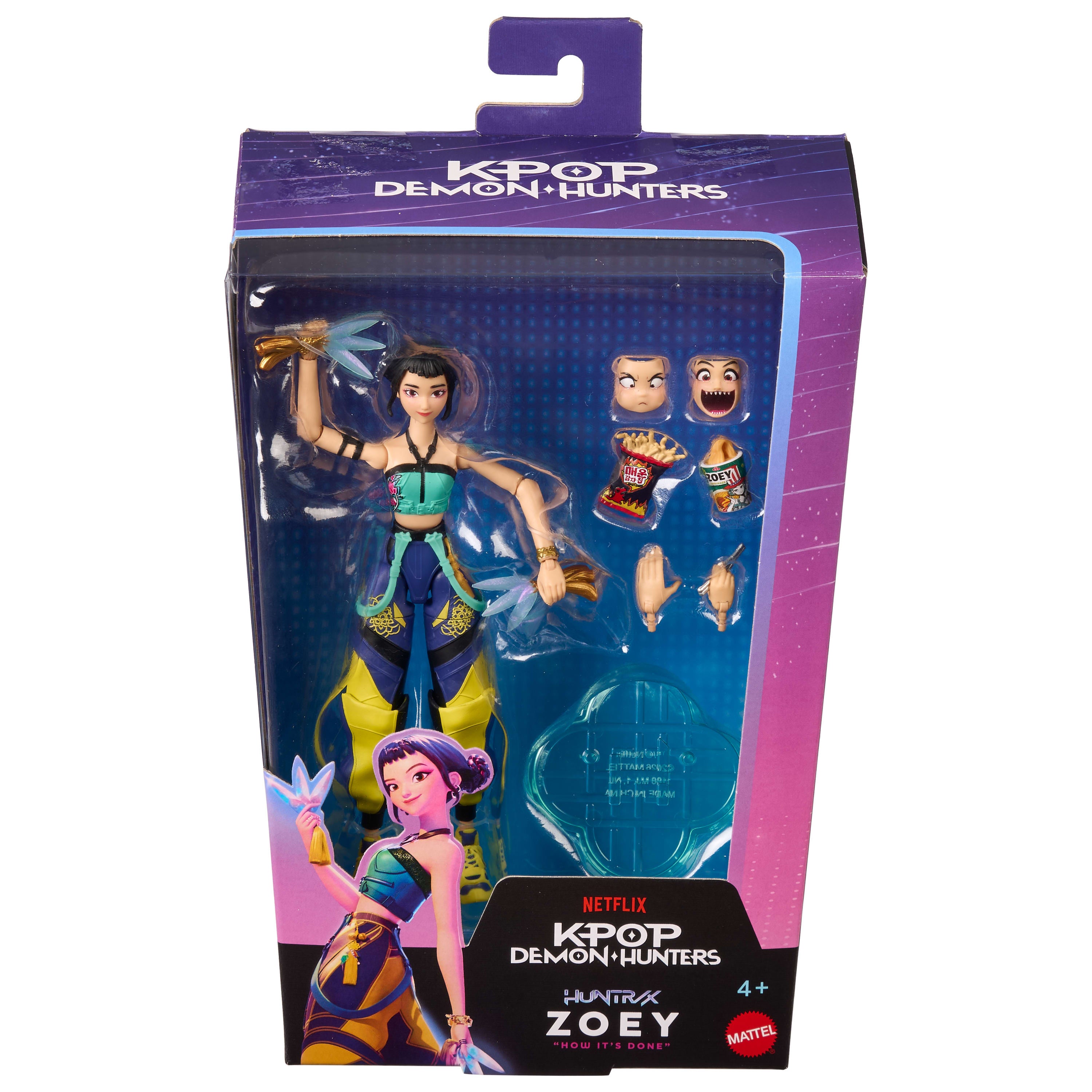 Mattel K-pop Demon Hunters Zoey Actionfigur