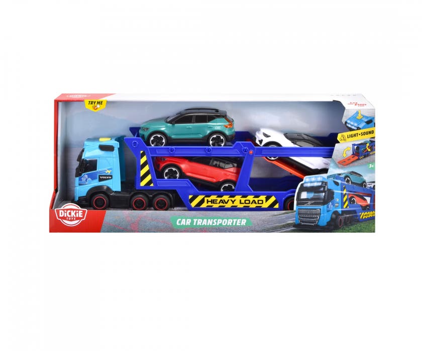 Dickie Toys Volvo FH 16 Biltransporter & Volvo XC40 Recharge