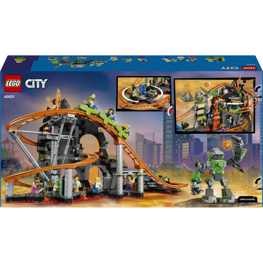 LEGO® City Nöjesparken Lava Land – Byggset 60501