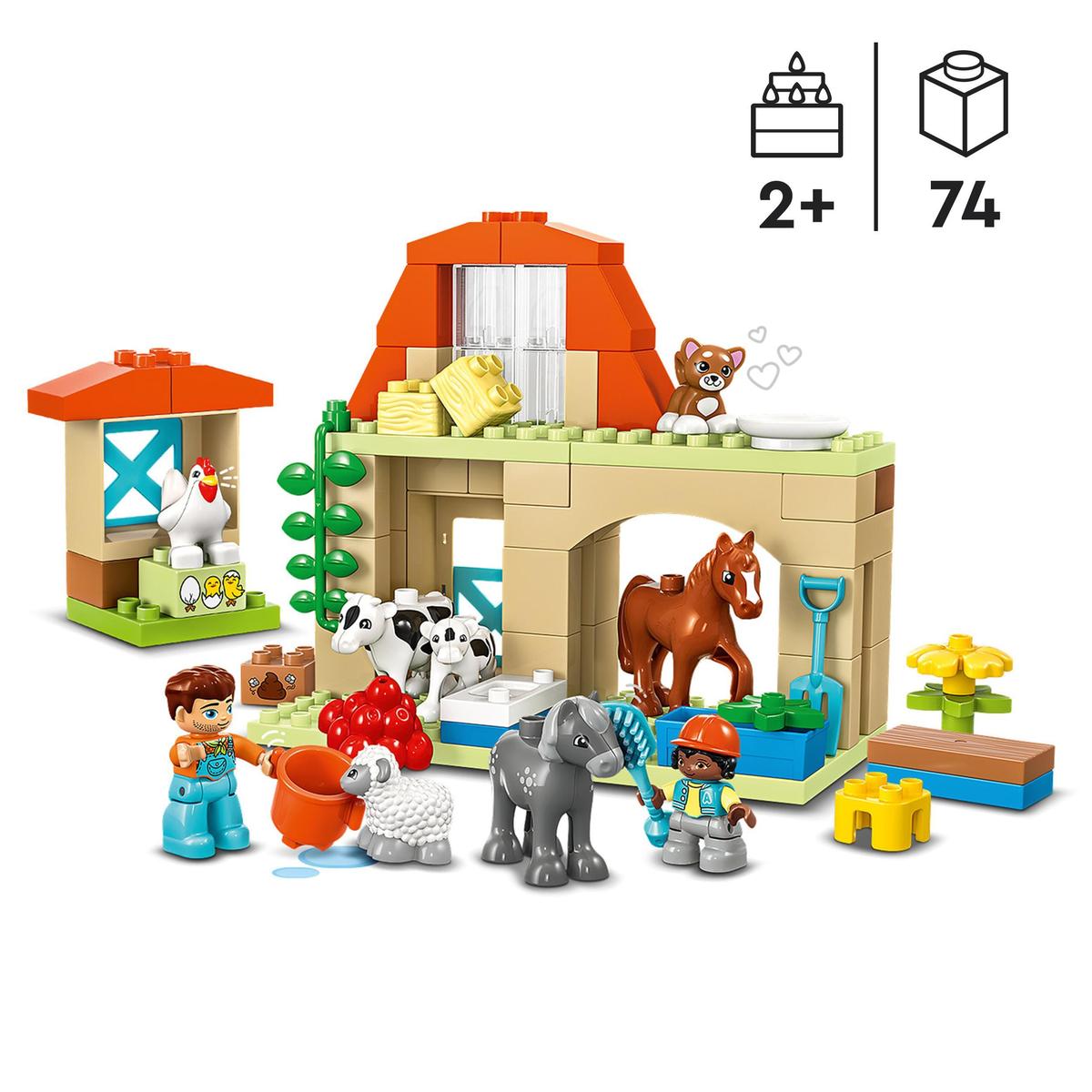 LEGO DUPLO Town 10416, Sköta om djur på bondgården