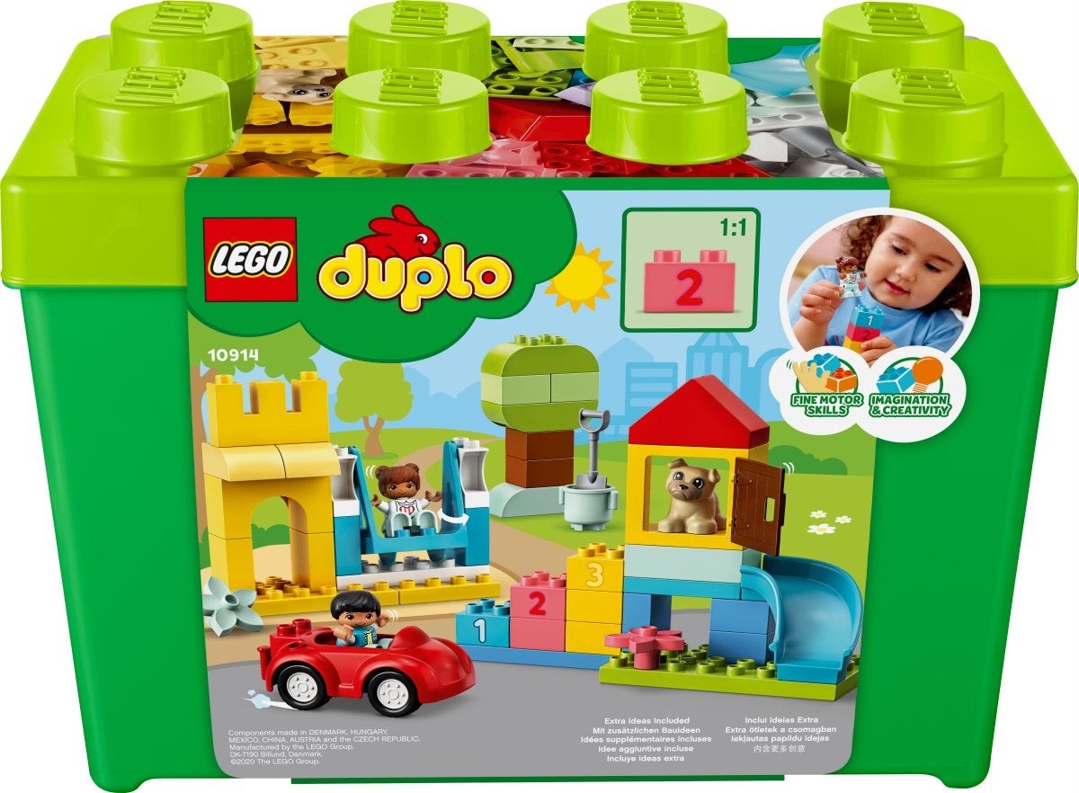 LEGO DUPLO Classic 10914, Klosslåda deluxe