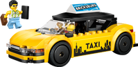LEGO® City Gul taxi – Modellbilsset med 2 minifigurer 60487
