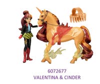 Unicorn Academy Doll & Unicorn V2-Valentina&Cinder