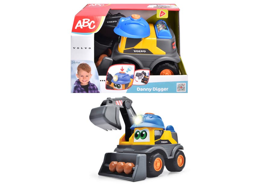 ABC Danny Digger Volvo Grävmaskin, 25 cm