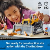 LEGO City 60466, Gul bulldozer