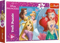 Trefl pussel 30 bitar Cartoons