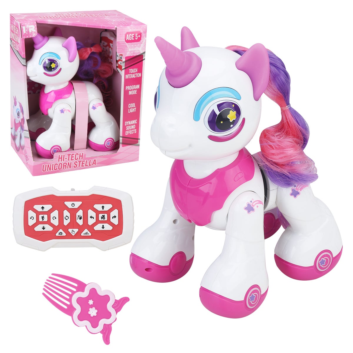 Hi-Tech Unicorn Stella, leksaksfigur