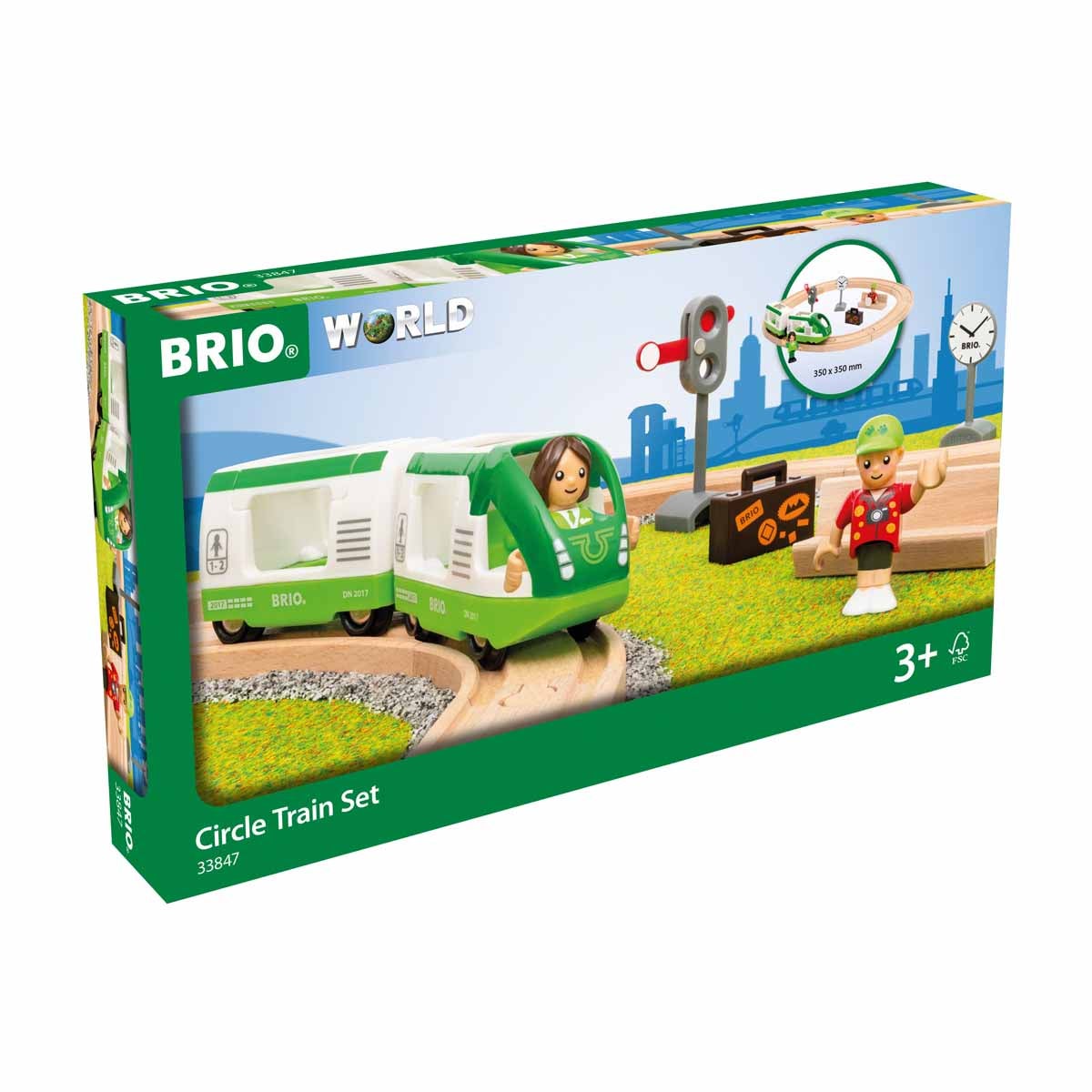 BRIO 33847, Startset järnväg